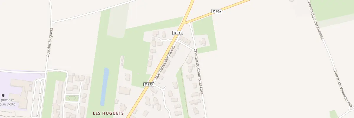 Plan du 21 Lot Le Champ du Loup à Saint-Didier-sur-Chalaronne