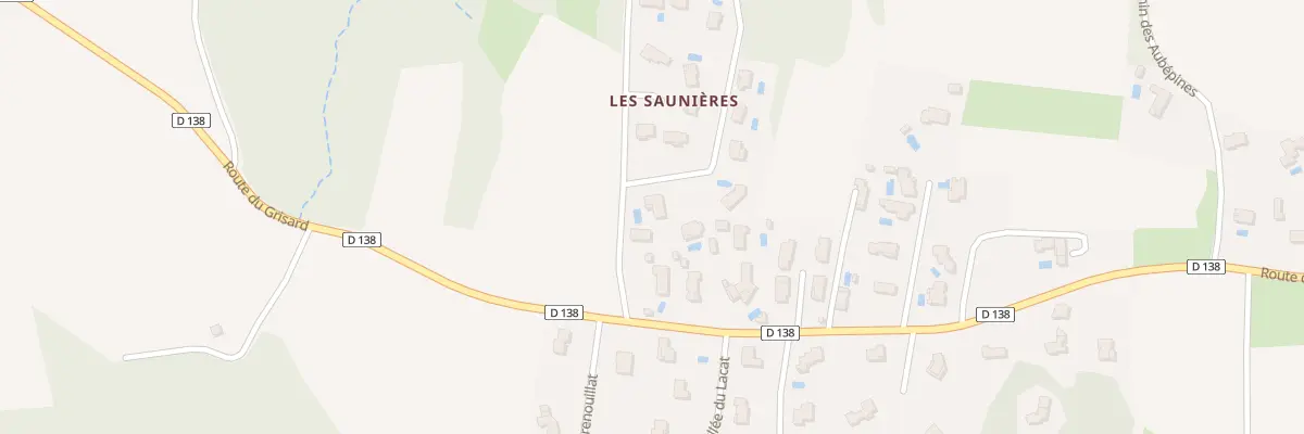 Plan du 615 Che des Saunières à Saint-Cyr-sur-le-Rhône
