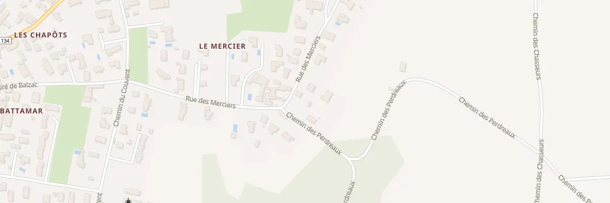 Plan du 32 Rue des Merciers à Roussillon
