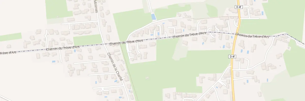 Plan du 5170 Che du Trève d’Ars à Parcieux