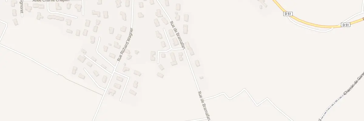 Plan du 5794 Rue de Bramafan à Salaise-sur-Sanne