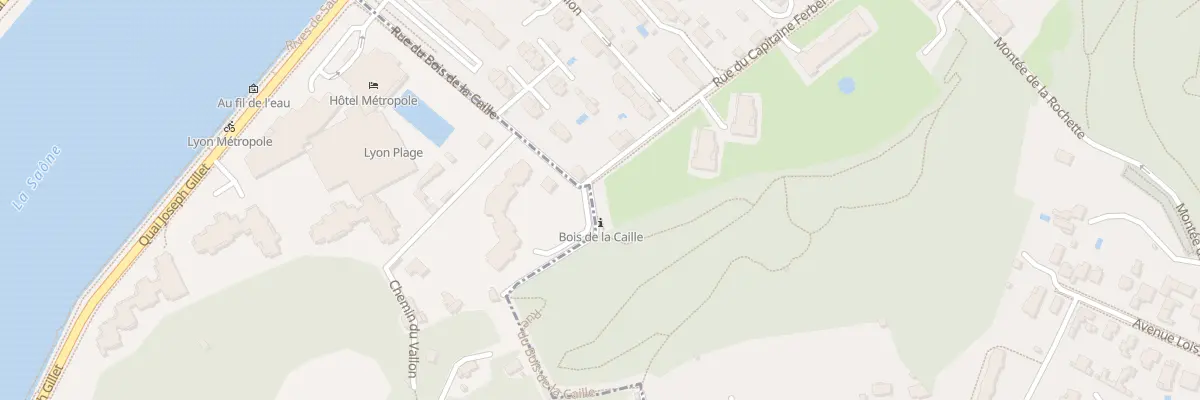 Plan du 4 Rue du Cap Ferber à Caluire-et-Cuire