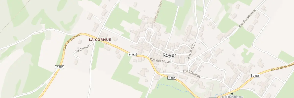 Plan du 5080 RUE de L EGLISE à Royer