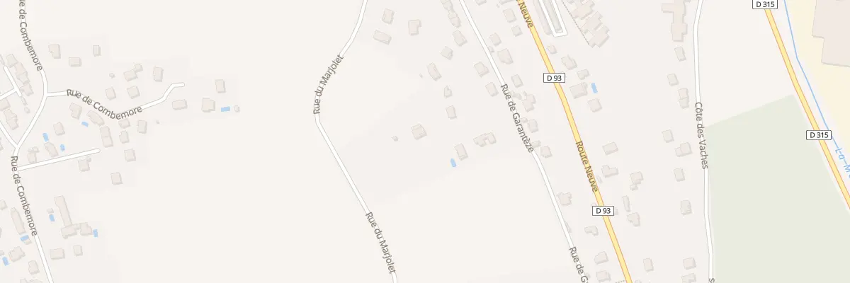 Plan du 56 Rue du Marjolet à Irigny