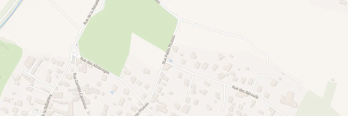 Plan du 22 Rue Pablo Picasso à Salaise-sur-Sanne