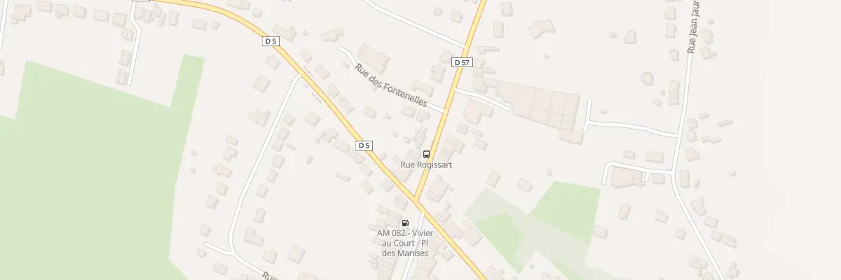 Plan du 9 Rue Jean Rogissart à Vivier-au-Court