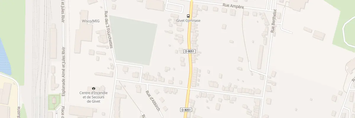 Plan du 5 Rue de Bon Secours à Givet