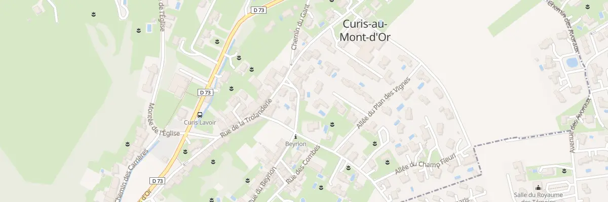 Plan du 19 Rte d’Albigny sur Saone à Curis-au-Mont-d’Or