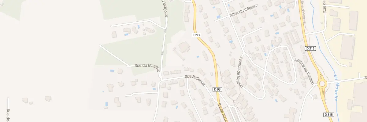 Plan du 71 Route Neuve à Irigny