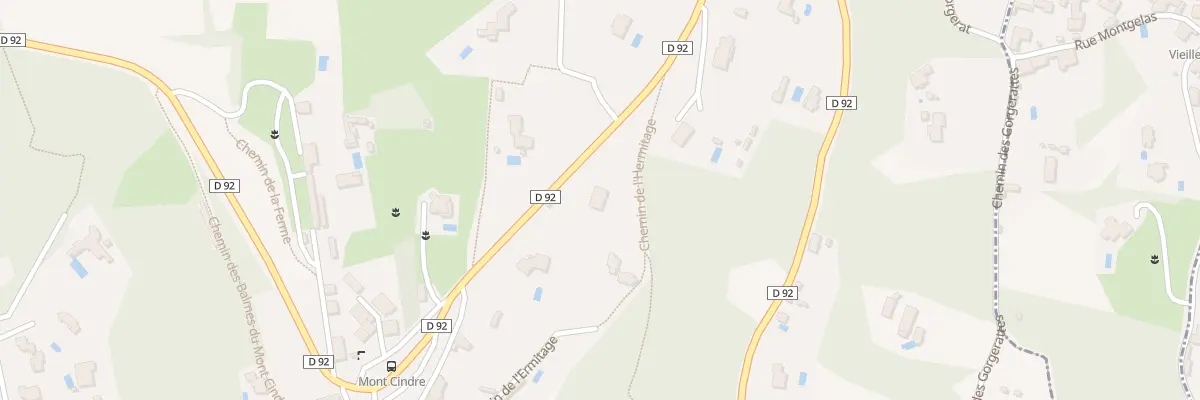 Plan du 63 Rte du Mont Cindre à Saint-Cyr-au-Mont-d’Or