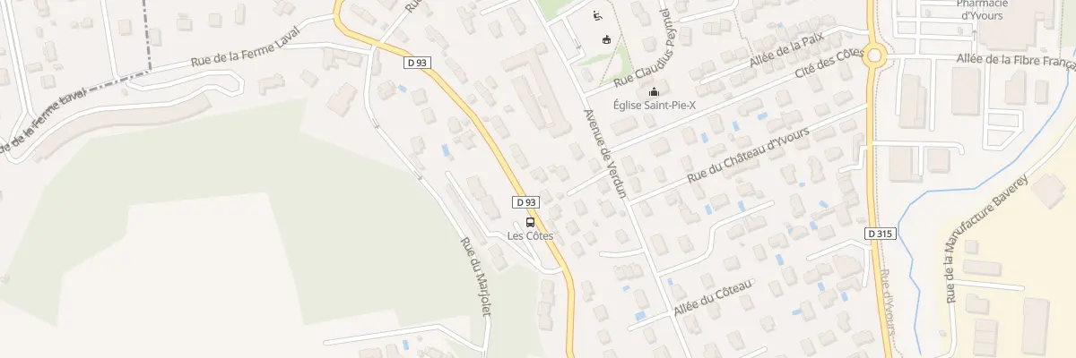 Plan du 108 Route Neuve à Irigny