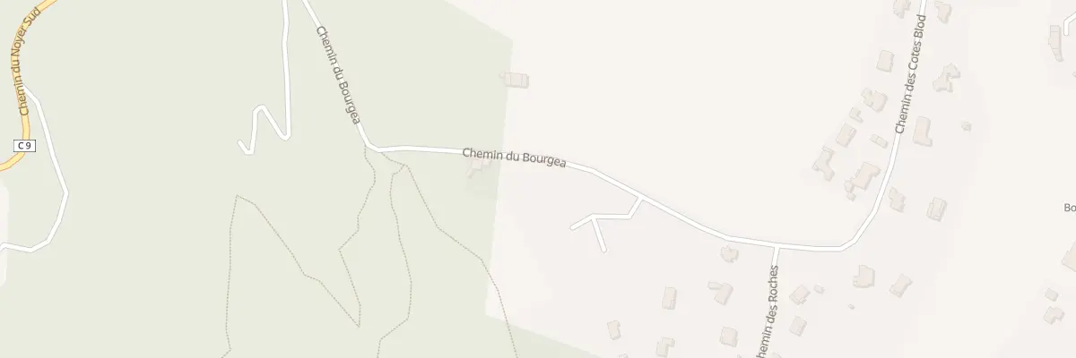 Plan du 6 Che de Bourgea à Saint-Georges-les-Bains