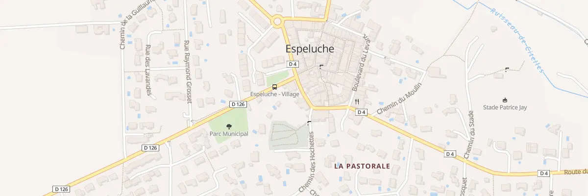 Plan du 5004 Le Village à Espeluche