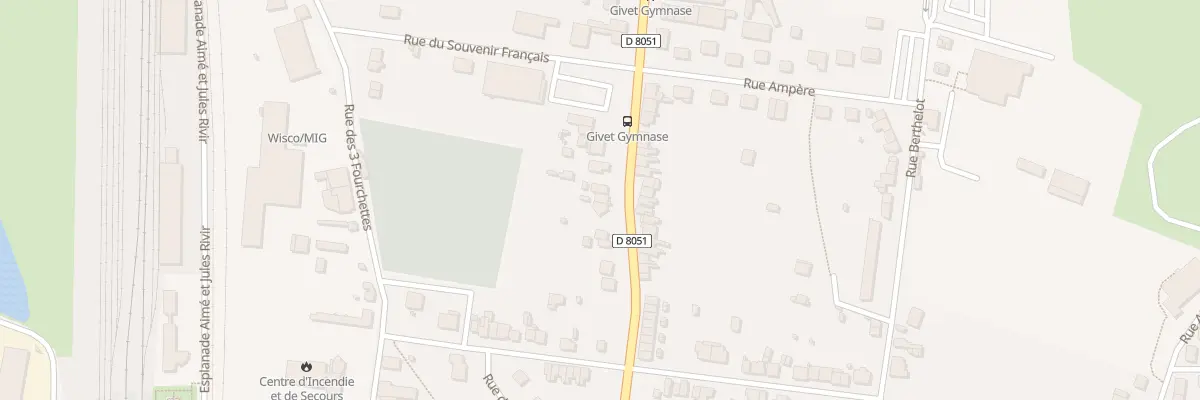 Plan du 19 Rue de Bon Secours à Givet