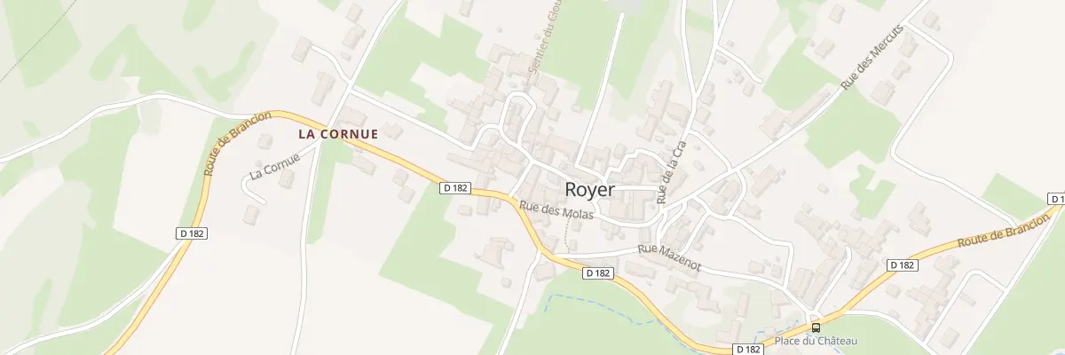 Plan du 5069 RUE de L EGLISE à Royer