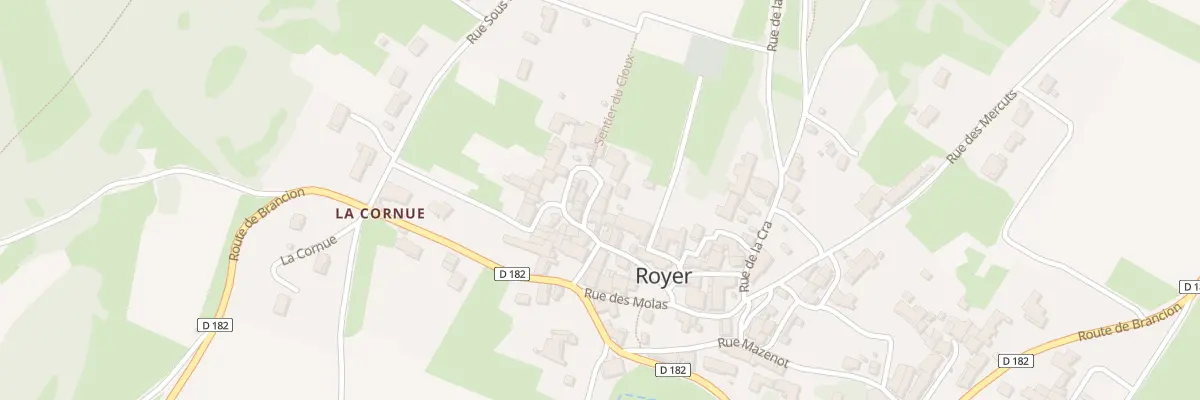 Plan du 5071 Rue d’Eslecot à Royer