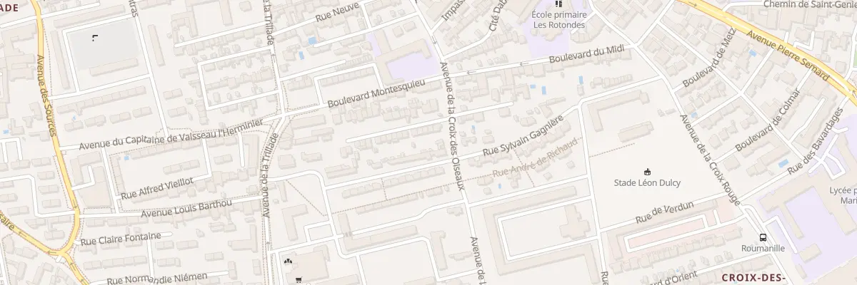 Plan du 3 Rue Faure Aymard à Avignon