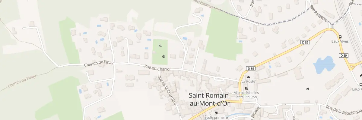 Plan du 9009 Rue du Charroi à Saint-Romain-au-Mont-d’Or