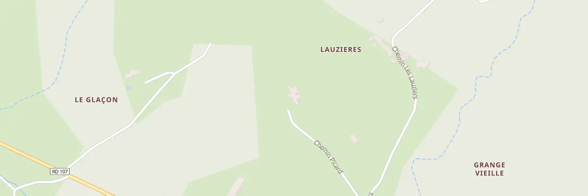 Plan du 170 Che Picard à Condillac