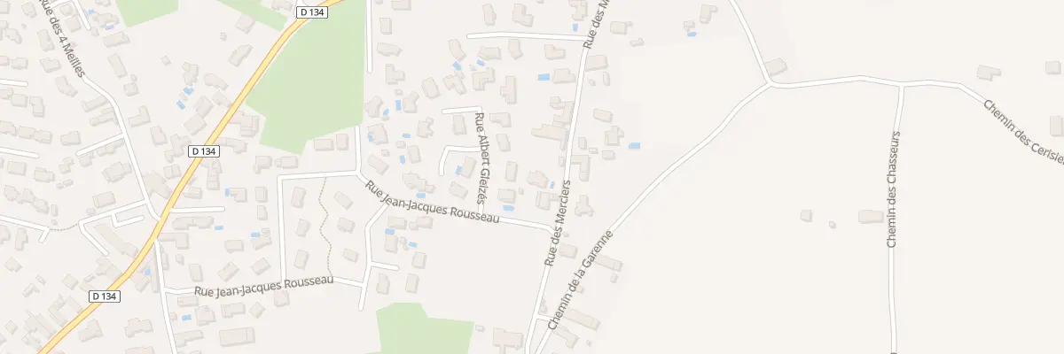 Plan du 45A Rue des Merciers à Roussillon