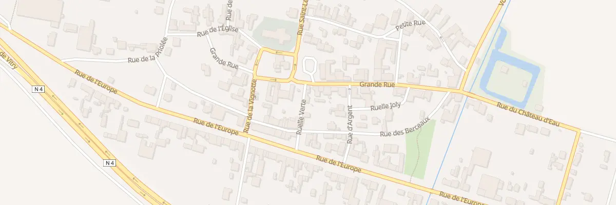 Plan du 21 Gr Grande Rue à Perthes