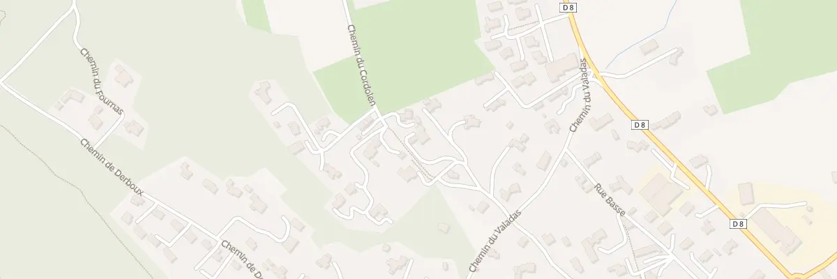 Plan du 5074 Le Cordolen à Rochegude