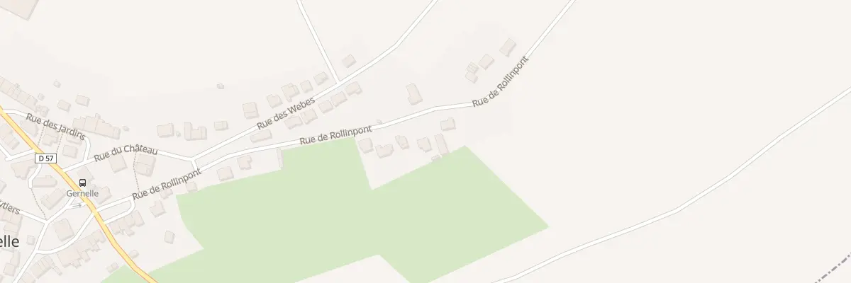 Plan du 34 Rue de Rollinpont à Gernelle