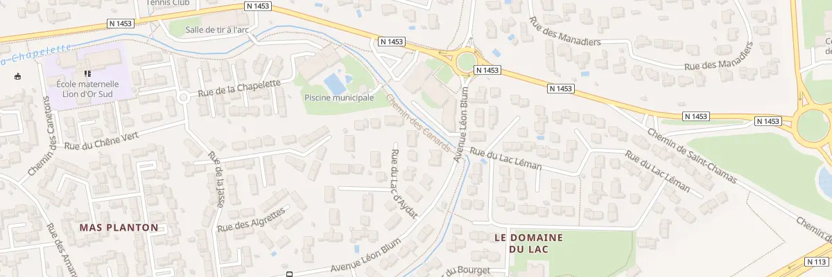 Plan du 8 Rue du Lac d’Aydat à Saint-Martin-de-Crau