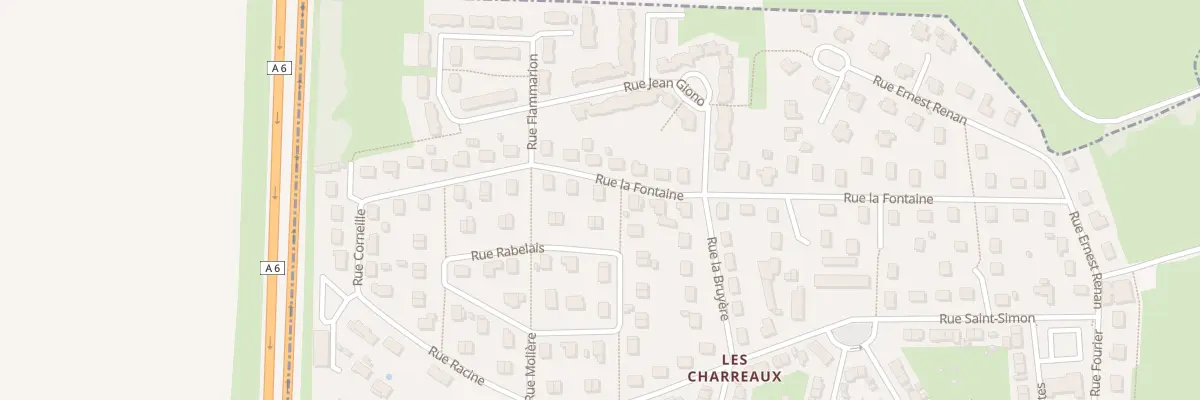 Plan du 29 Rue la Fontaine à Chalon-sur-Saône