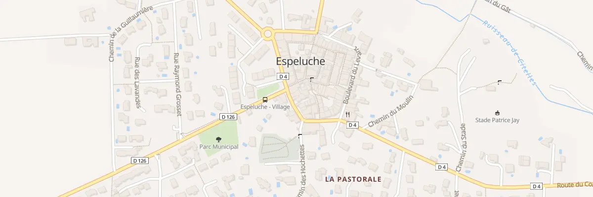 Plan du 5051 Le Village à Espeluche