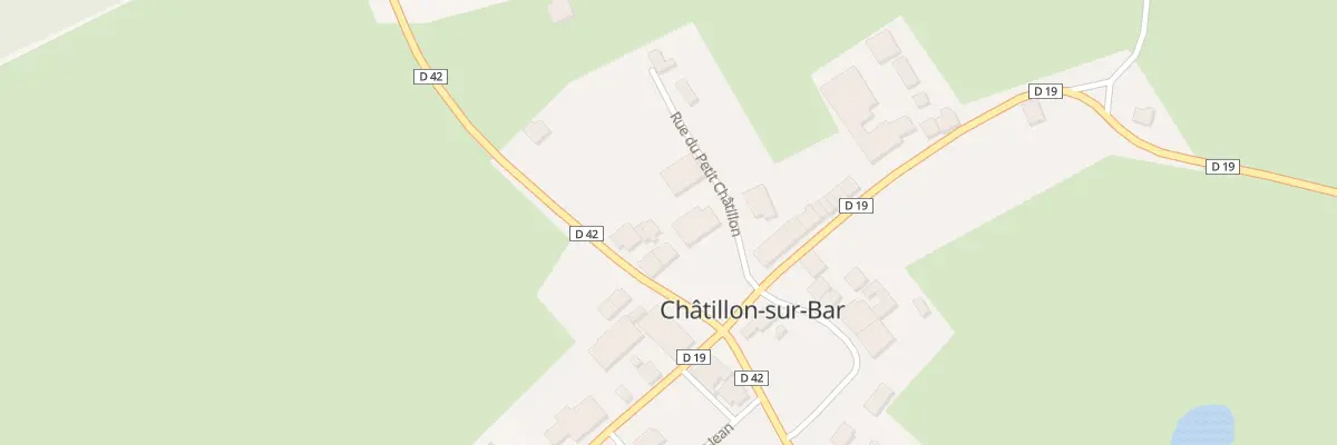 Plan du 4 Rue de le Chesne à Belleville-et-Châtillon-sur-Bar