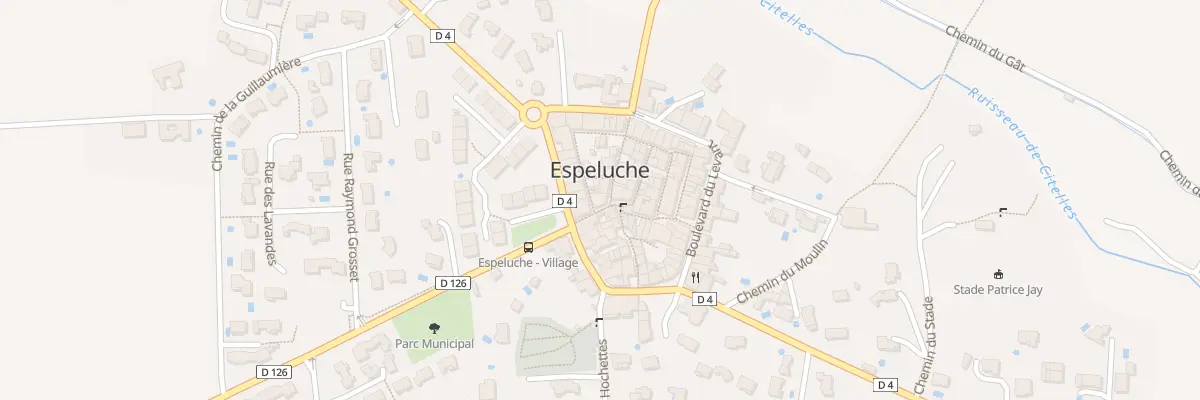 Plan du 5064 Le Village à Espeluche