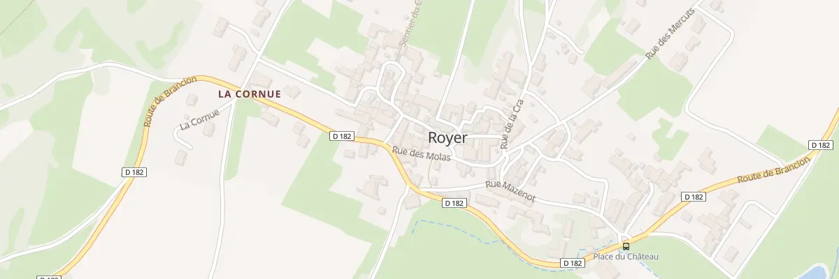 Plan du 5001 RUE de L EGLISE à Royer