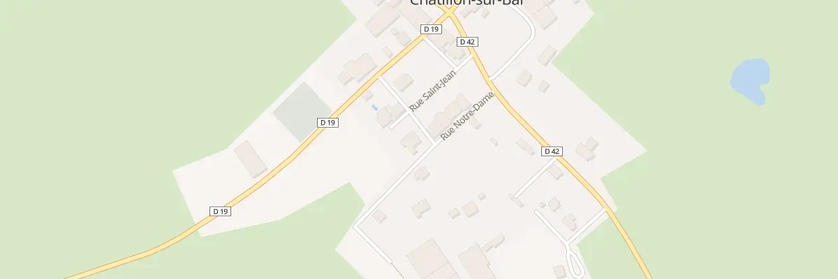 Plan du 3 Rue Saint Jean à Belleville-et-Châtillon-sur-Bar