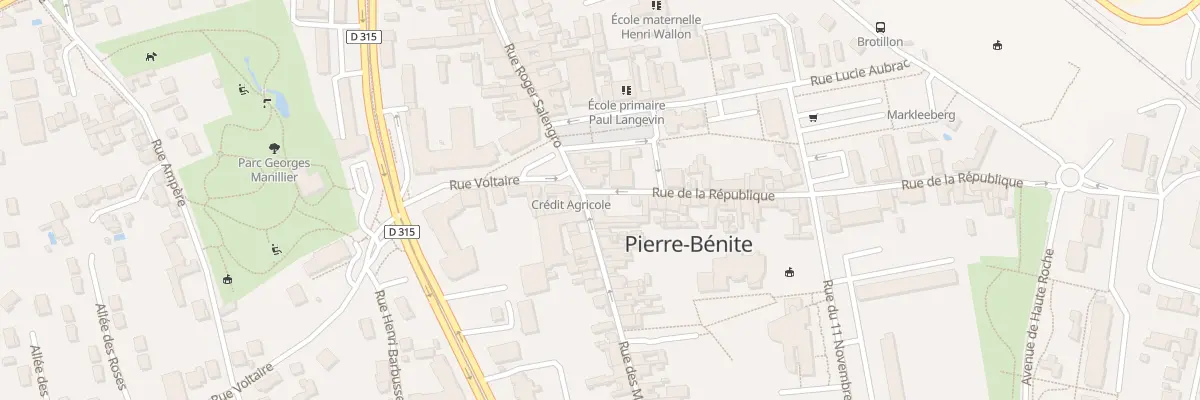 Plan du 83 Rue des Martyrs de la Liberati à Oullins-Pierre-Bénite