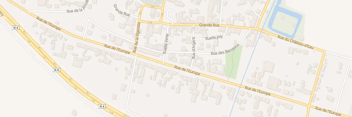 Plan du 52 Rue de l’Europe à Perthes