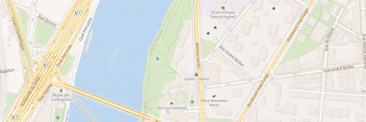 Plan du 60B Av Leclerc à Lyon 7e Arrondissement