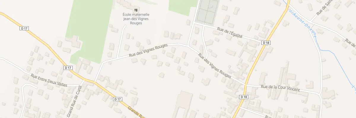 Plan du 11 Rue des Vignes Rouges à Bligny-lès-Beaune