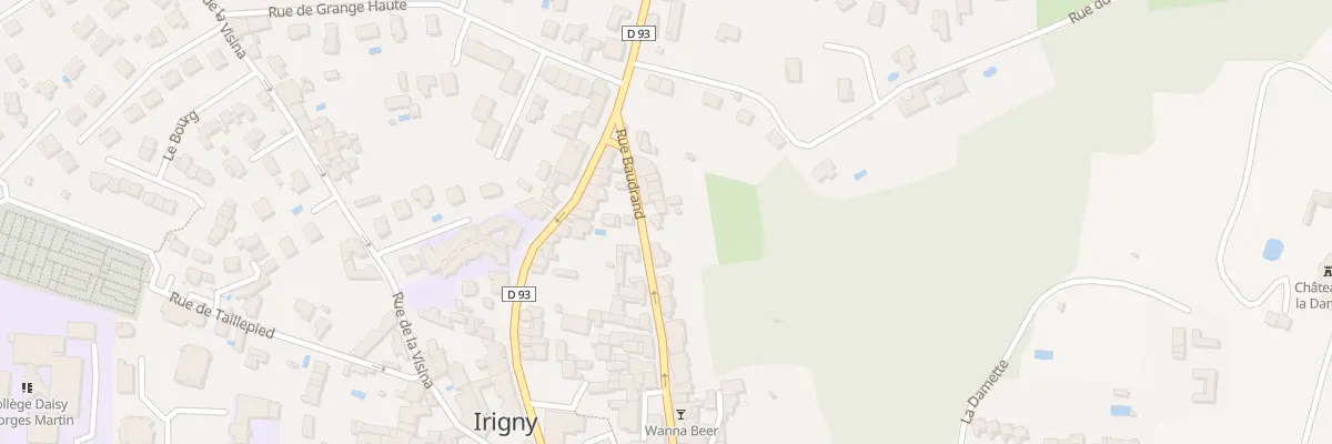 Plan du 18 Rue Baudrand à Irigny