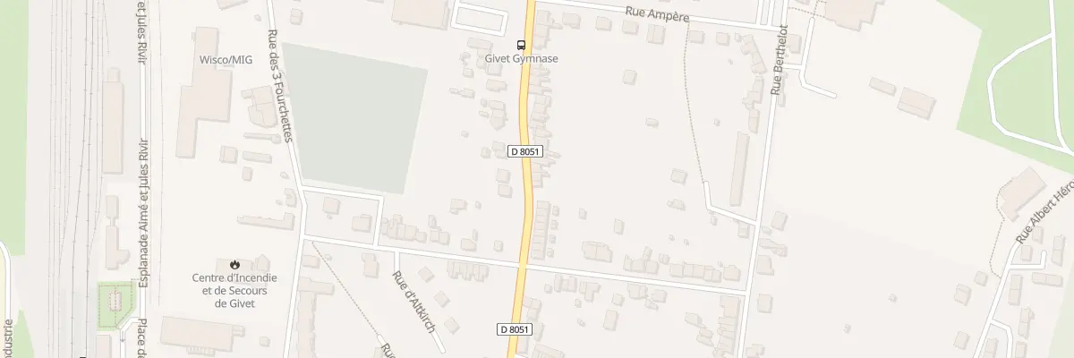 Plan du 20 Rue de Bon Secours à Givet