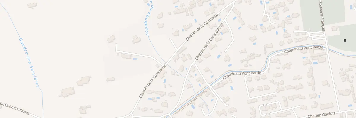 Plan du 29 Che de la Combette à Saint-Rémy-de-Provence