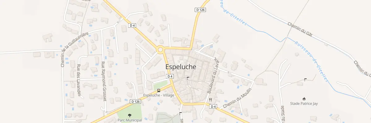 Plan du 5229 Le Village à Espeluche