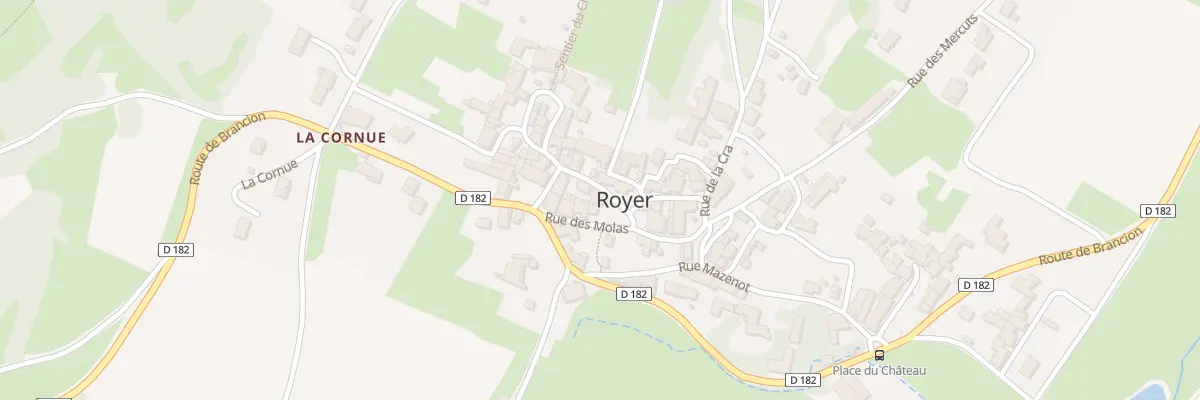 Plan du 5067 RUE de L EGLISE à Royer