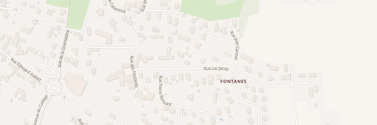 Plan du 7 Rue Lac Jacob à Salaise-sur-Sanne