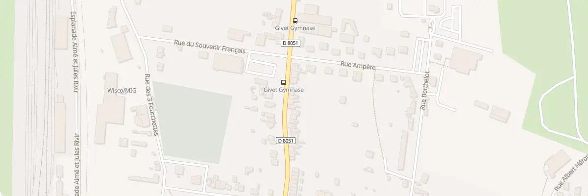 Plan du 44 Rue de Bon Secours à Givet