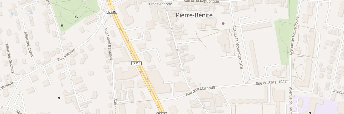 Plan du 130 Rue des Martyrs de la Liberati à Oullins-Pierre-Bénite