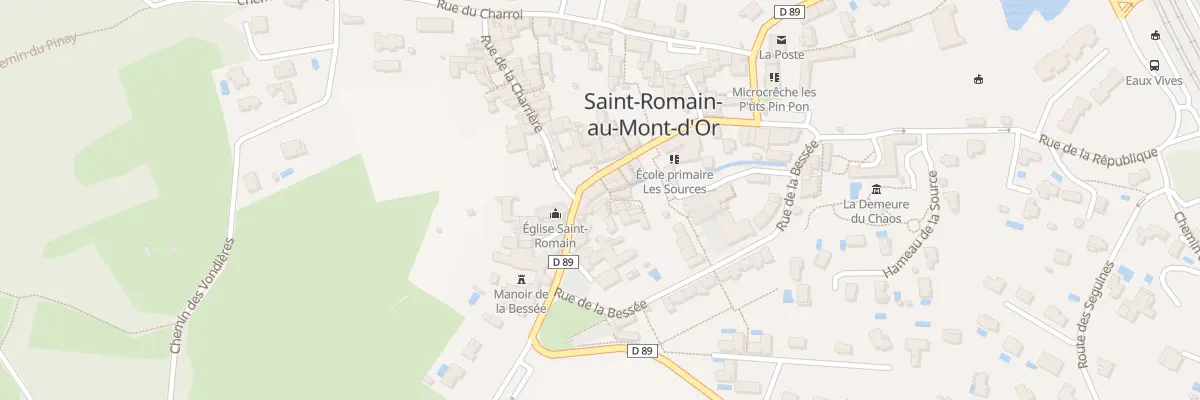 Plan du 43 Rue de la République à Saint-Romain-au-Mont-d’Or