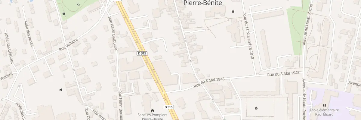 Plan du 138 Rue des Martyrs de la Liberati à Oullins-Pierre-Bénite