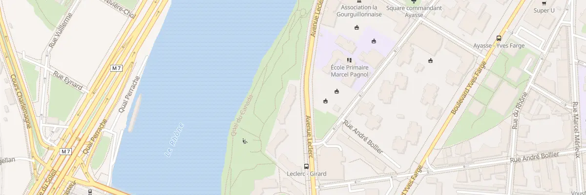 Plan du 56 Av Leclerc à Lyon 7e Arrondissement