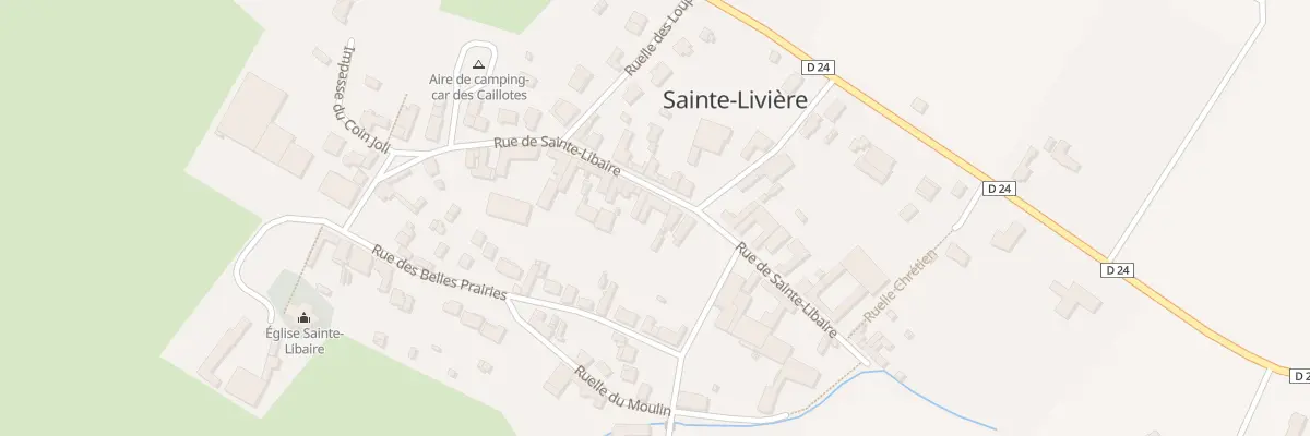 Plan du 16 Rue Sainte-libaire à Éclaron-Braucourt-Sainte-Livière